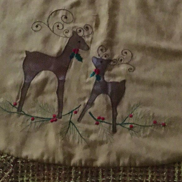 Christmas Eve by Santa's Best Tree Skirt - Picture 3 of 4